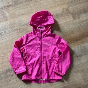 Columbia Kids Fuchsia Rain Jacket
